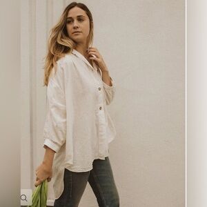 Esby Apparel Chelle Top in White